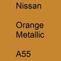 Preview: Nissan, Orange Metallic, A55.